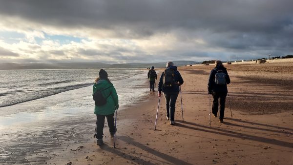 Exmouth Beach walk