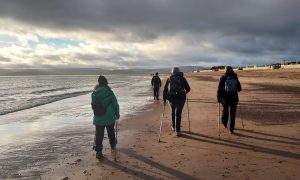 Exmouth Beach walk